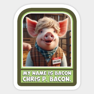 Pig Sticker